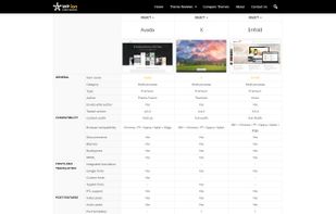 Compare themes and choose the best one for you!