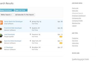 WPJobBoard screenshot 1
