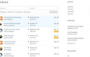 WPJobBoard screenshot 1