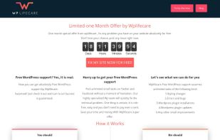 fix any problem you have on your website absolutely for free.
Don’t lose your chance, post any issue right now.