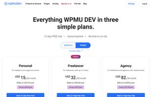 WPMU DEV Pricing