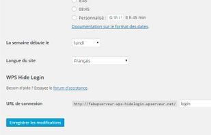 WPS Hide Login screenshot 1