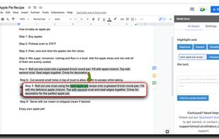 Easily sprinkle in SEO keywords
