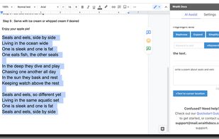 Tell the AI to write anything you want