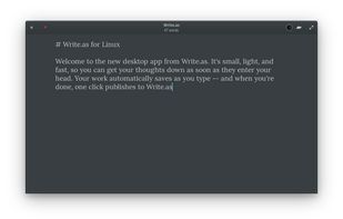 Write.as screenshot 3