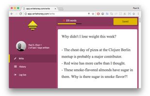 Write Honey screenshot 1