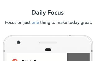 We're fans of yoga at Appaday and so we built in a section to bring the concept of having a "daily intention" into the sidebar of writeaday.