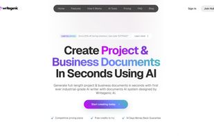 Writegenic AI screenshot 1