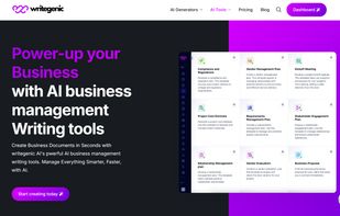 Writegenic AI screenshot 2