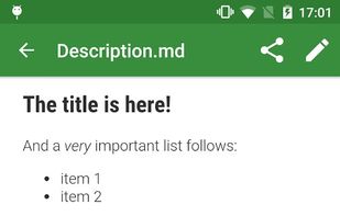 Writeily screenshot 1