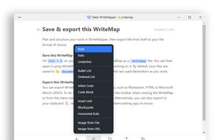 WriteMapper screenshot 3