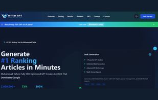 Writer GPT screenshot 1