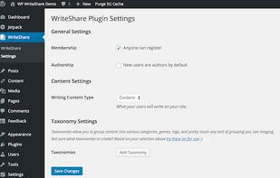WriteShare Writing Community Platform screenshot 1