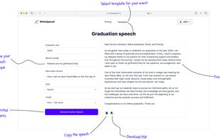 WriteSpeech screenshot 1