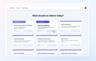 Wrk Automation Platform screenshot 1