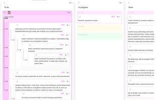 Structured kanban