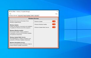 Wu10Man - Windows 10 Update Manager screenshot 1