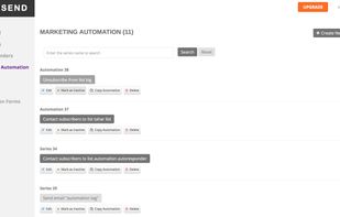 Betasend screenshot 1