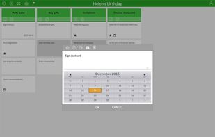 add calendar event to task 
