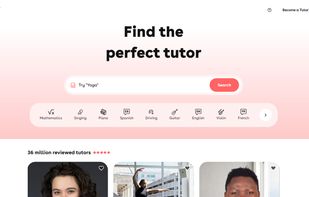 Superprof screenshot 1