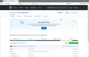 WX Download Status Bar screenshot 1