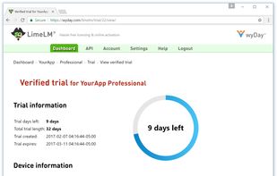 wyDay LimeLM screenshot 1