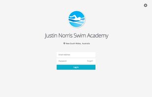 A public facing log in page.