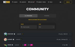 WZHUB.gg screenshot 3