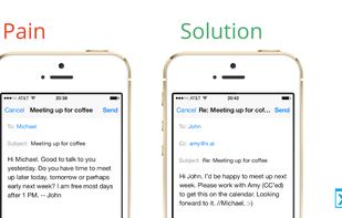 X.ai Amy screenshot 1