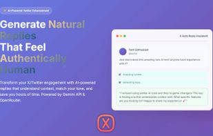 X Auto Reply Assistant screenshot 1