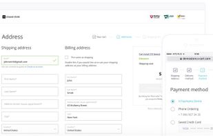Quick and convenient one-page checkout with the support of credit card saving, recurring payments and 140+ payment integrations