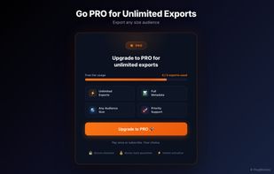 X Followers Exporter Pro screenshot 2