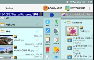 X-plore screenshot 1