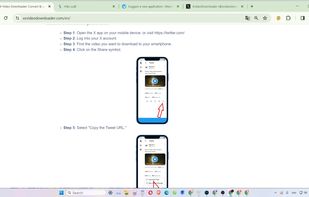 How to use x video downloader