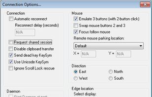 x2vnc (win2vnc) screenshot 1