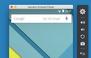 Xamarin Android Player screenshot 1