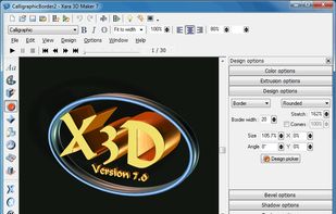 Xara 3D Maker screenshot 1
