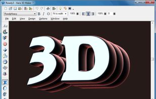 Xara 3D Maker screenshot 1