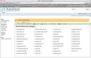 Xataface screenshot 2