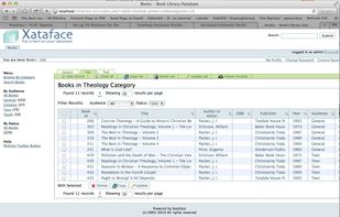 Xataface screenshot 1