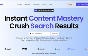 xBlog.ai is the ultimate tool for ranking higher on Google, driving traffic, and boosting sales.