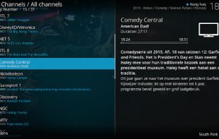 Kodi screenshot 2