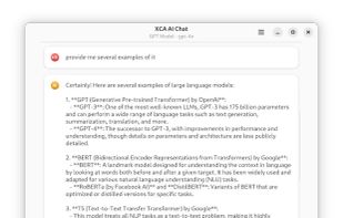 XCA AI Chat screenshot 1