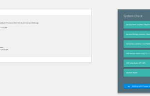 XCloner screenshot 1