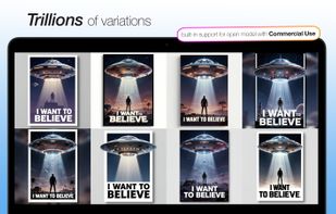 Trillions of variations