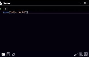 Xeno Executor Interface while running on PC