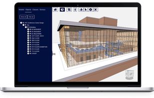 Bundled xeokit BIM viewer as a sample project