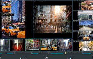Multi-camera view in Xeoma