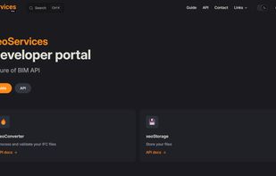 xeoServices - Developer portal

As a software developer you can check out xeoServices that power xeoVision - https://docs.xeo.vision/. Get an access token and play with the interactive developer portal. Ready-to-use IDS validation, IFC model check, IFC conversion to different other formats, etc.