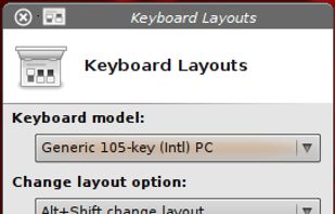 xfce4-xkb-plugin screenshot 1